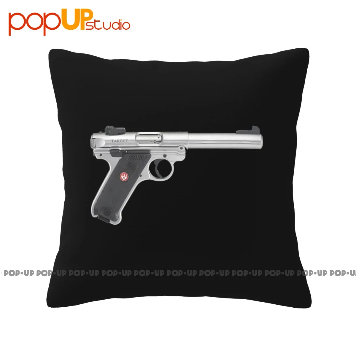 Autumn Ruger Mark Iv Pistol Trees Texture Pillowcase Throw Pillow Cover Printed Customized Comfortable