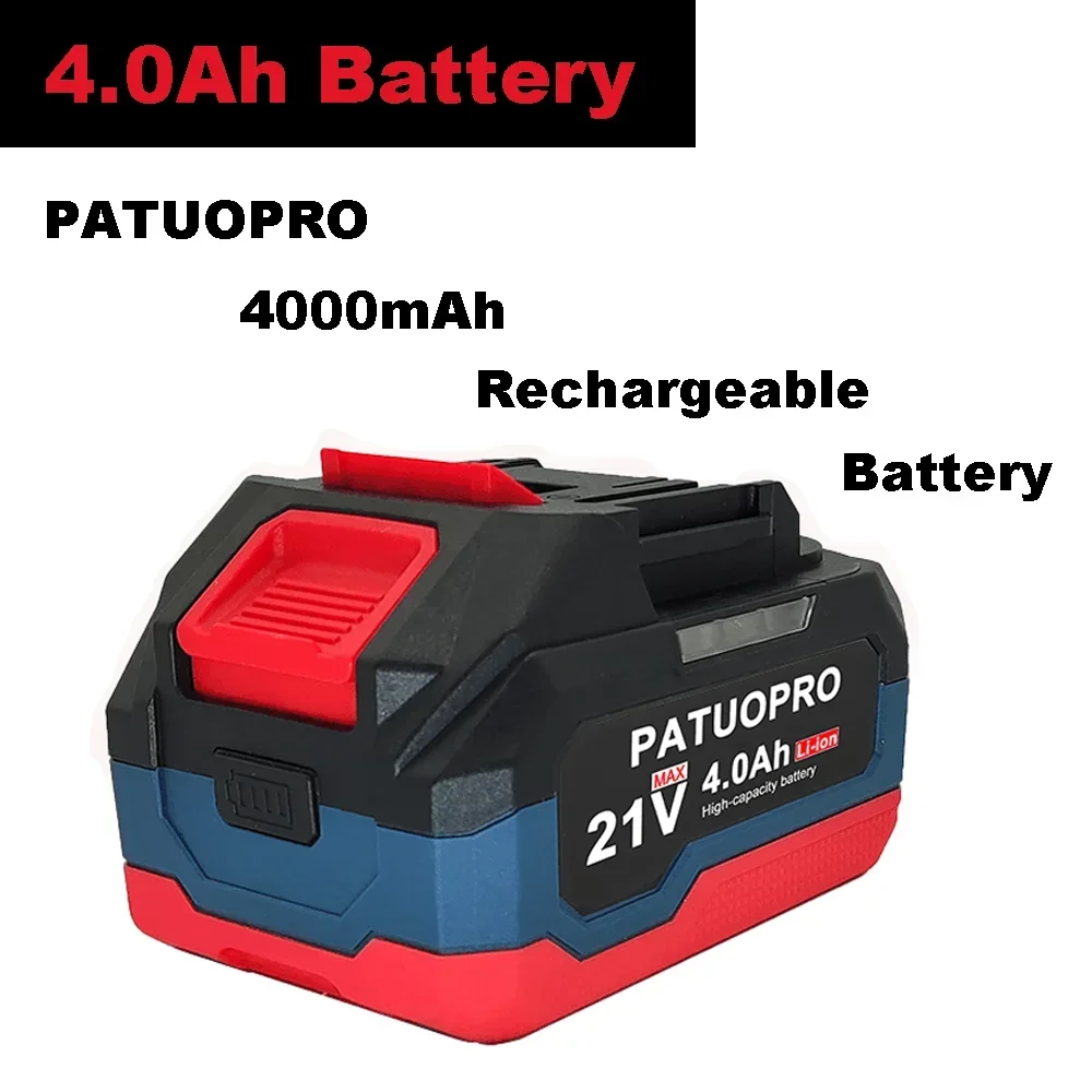 Batería de litio recargable de 18-21V, 2,0 a 6.0Ah, apta para herramientas eléctricas Makita de 18v, llave inalámbrica, sierra, taladro, amoladora,