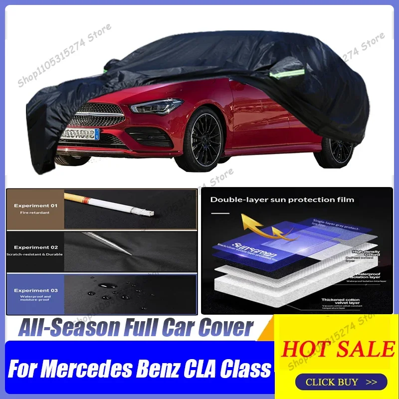

Чехол для автомобиля Mercedes-Benz CLA класса CLA180 CLA200 CLA250 CLA35 CLA45 AMG, полностью защищающий от пыли, дождя, снега и воды.