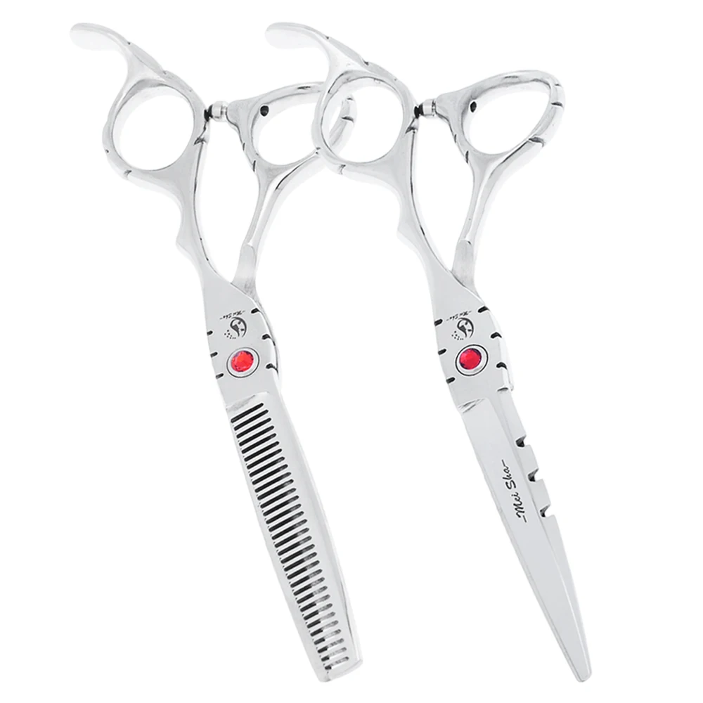 

Профессиональные ножницы для стрижки волос 5,5/6,0 дюймов, филировочные ножницы из японской стали 440c, набор парикмахерских ножниц для укладки волос A0017A