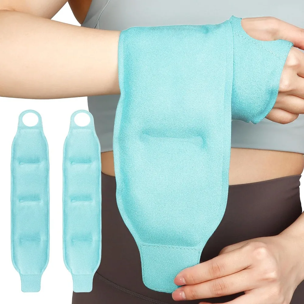 New Muscle Soreness Relief Cold Gel Wrap Reusable Neck Cold Gel Wrap Cold Therapy Wrap Ice Packs Cold