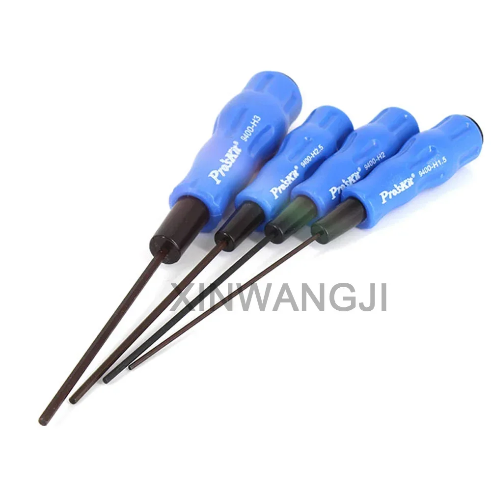 Pro\'sKit Screwdriver Hex Screw Driver Tools For RC Helicopter Car Drone Aircraft Model 1.5/2.0/2.5/3.0mm Household Repair Tools