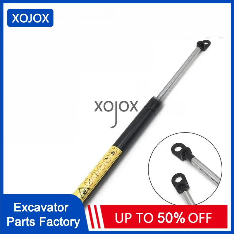 XOJOX For Kobelco SK60-8 75-8 120-5 engine hood rear cover support rod gas spring excavator accessories