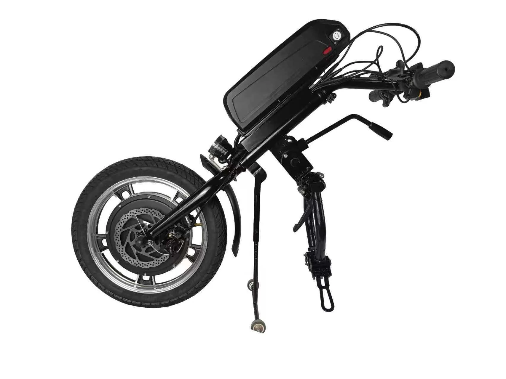 *I% Disabled Mobility Walking Aid Electric Wheelchair Conversion Kit with Electric Front Attachment for Manual Wheelchairs