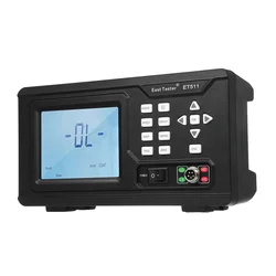 ET510/ET511/ET512/ET513 DC Low Resistance Meter 10uΩ-2MΩ Portable Milliohmmeter Ohmmeter Micro Resistance Tester With RS232 Port