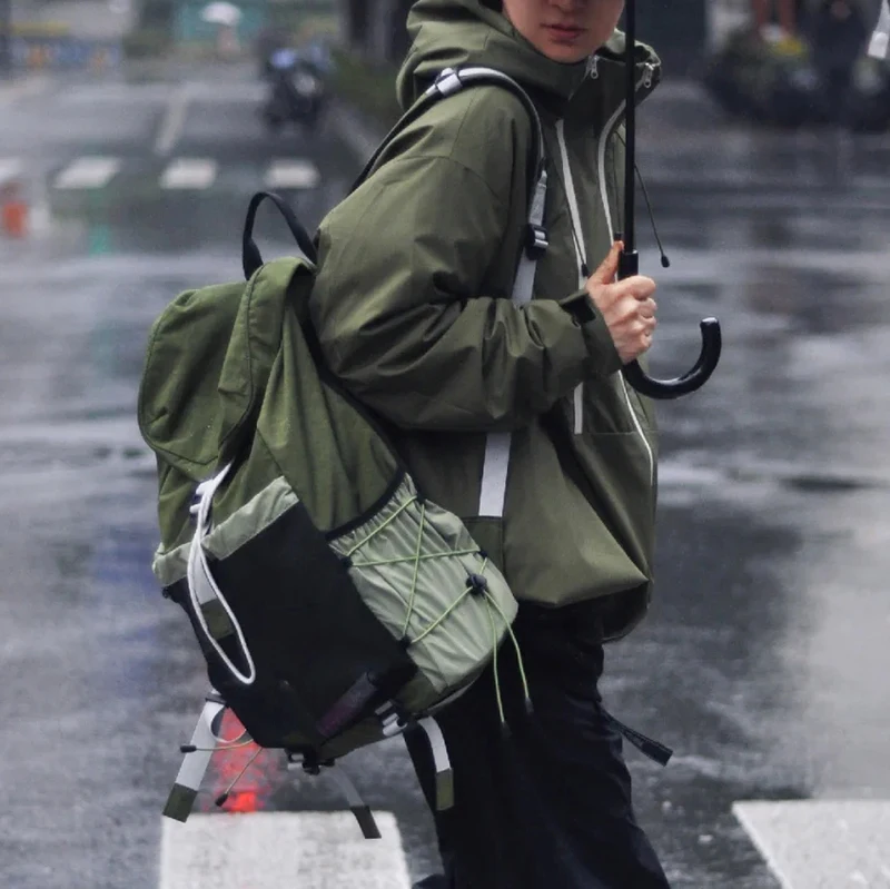 Outdoor hiking backpack, sports travel college student computer bag