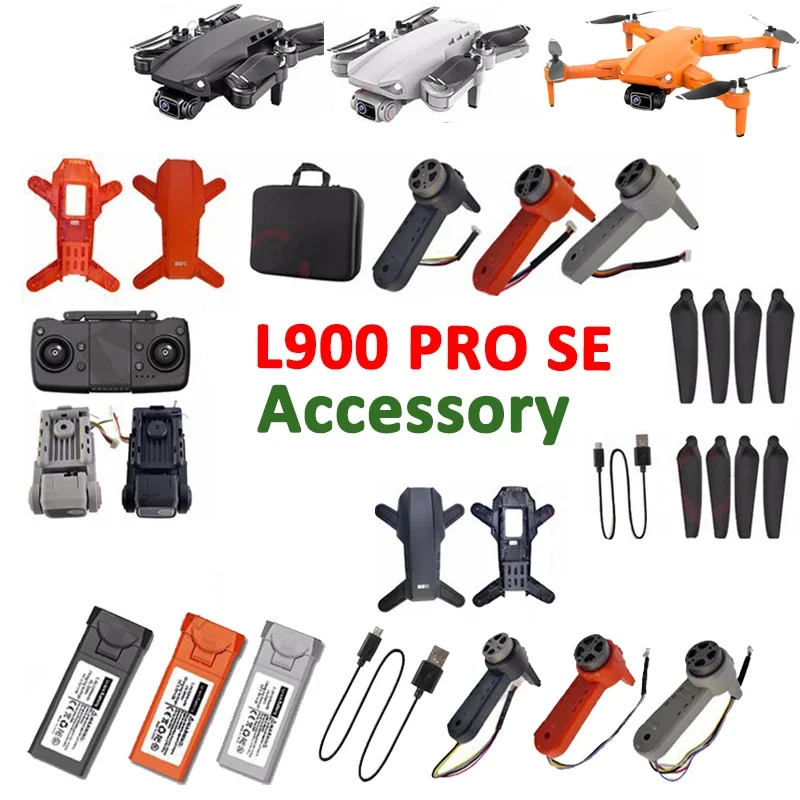 L900 Pro SE L900PROSE L900PRO SE 4K  RC Drone parts shell motor blade camera arm Charging blade Remote control main board