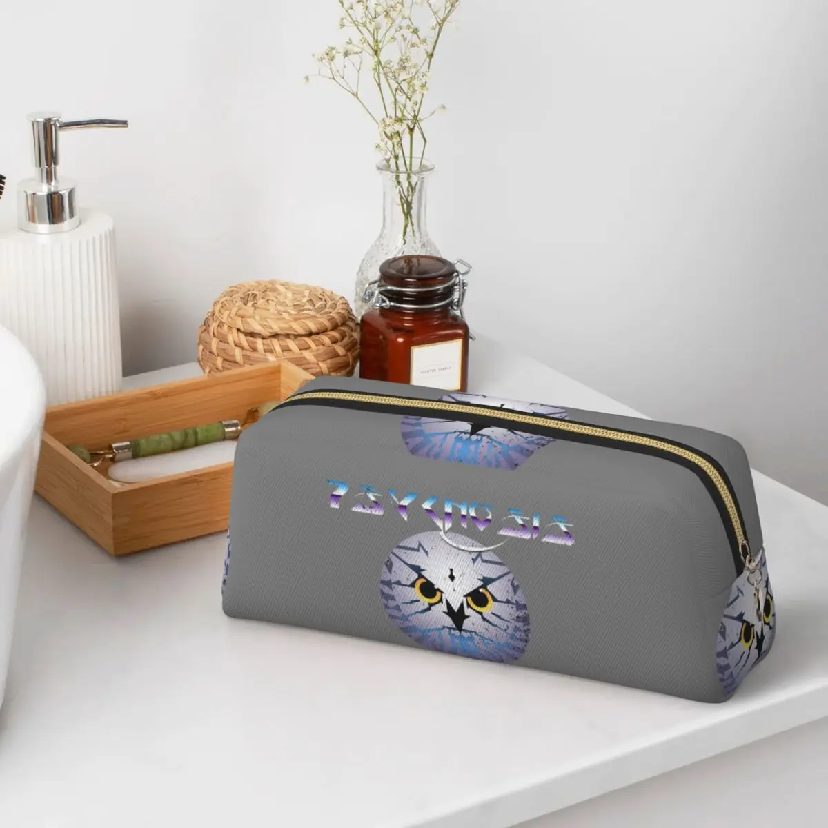 

Amiga Psygnosis Owl Pencil Cases for Student Gifts Pen Box Pencil Bag Big Capacity Pencil Pouch Pen Holder