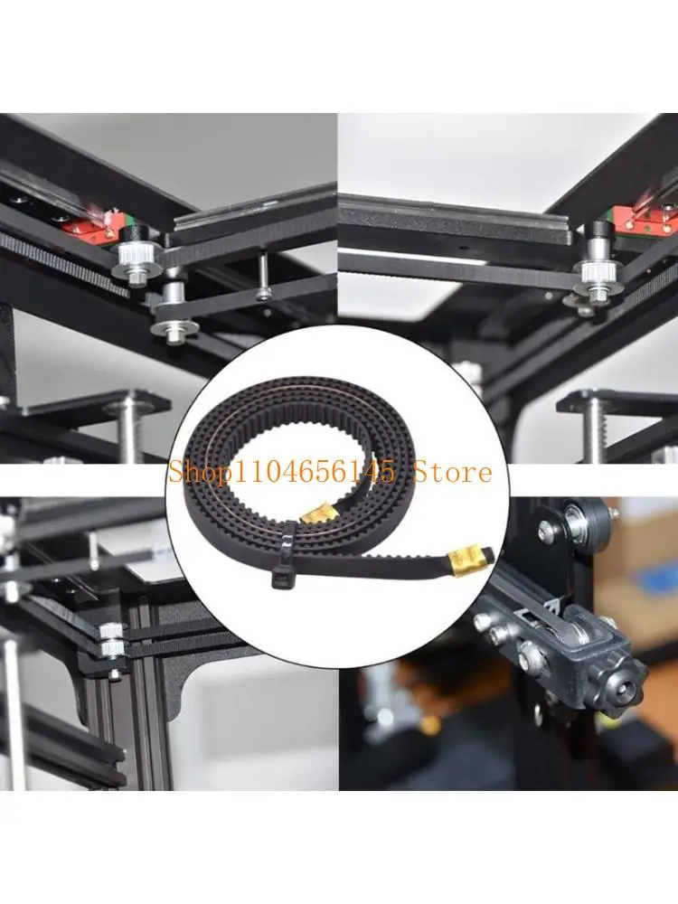 652F 3 4 X Y Synchronous Rubber GT2 Width 6mm Timing Belt for 3d Printer Part