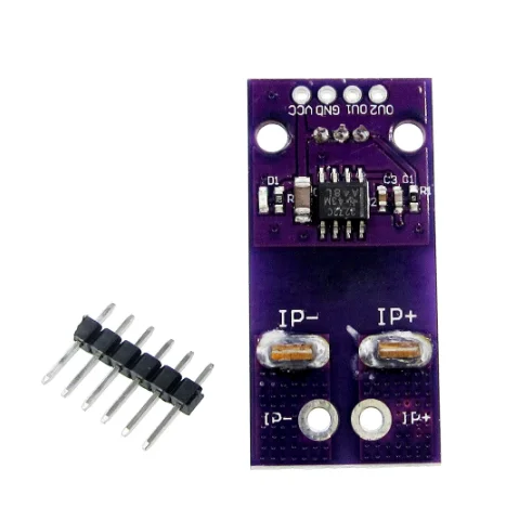 1PCS Hall Current Sensor CJMCU-758 ACS758LCB-050B-PFF-T ACS758LCB-100B Linear Current Sensor Module