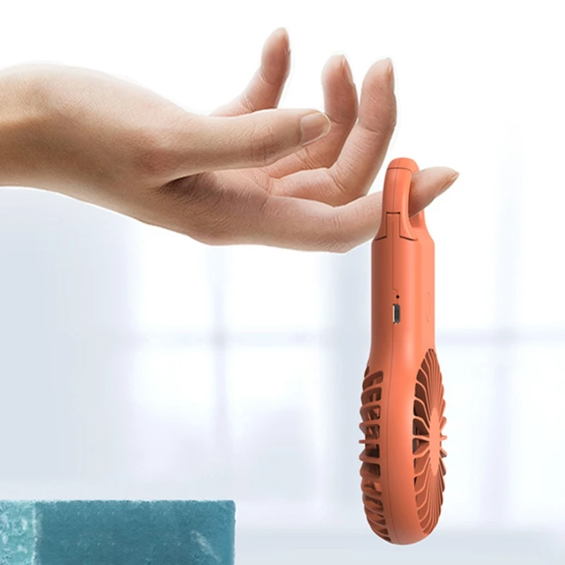 A01V-Kipas Saku Pengisi Daya USB Kipas Mini-Tahan Di Luar Ruangan Membawa Kipas Kecil Portabel Pendingin Udara Mini