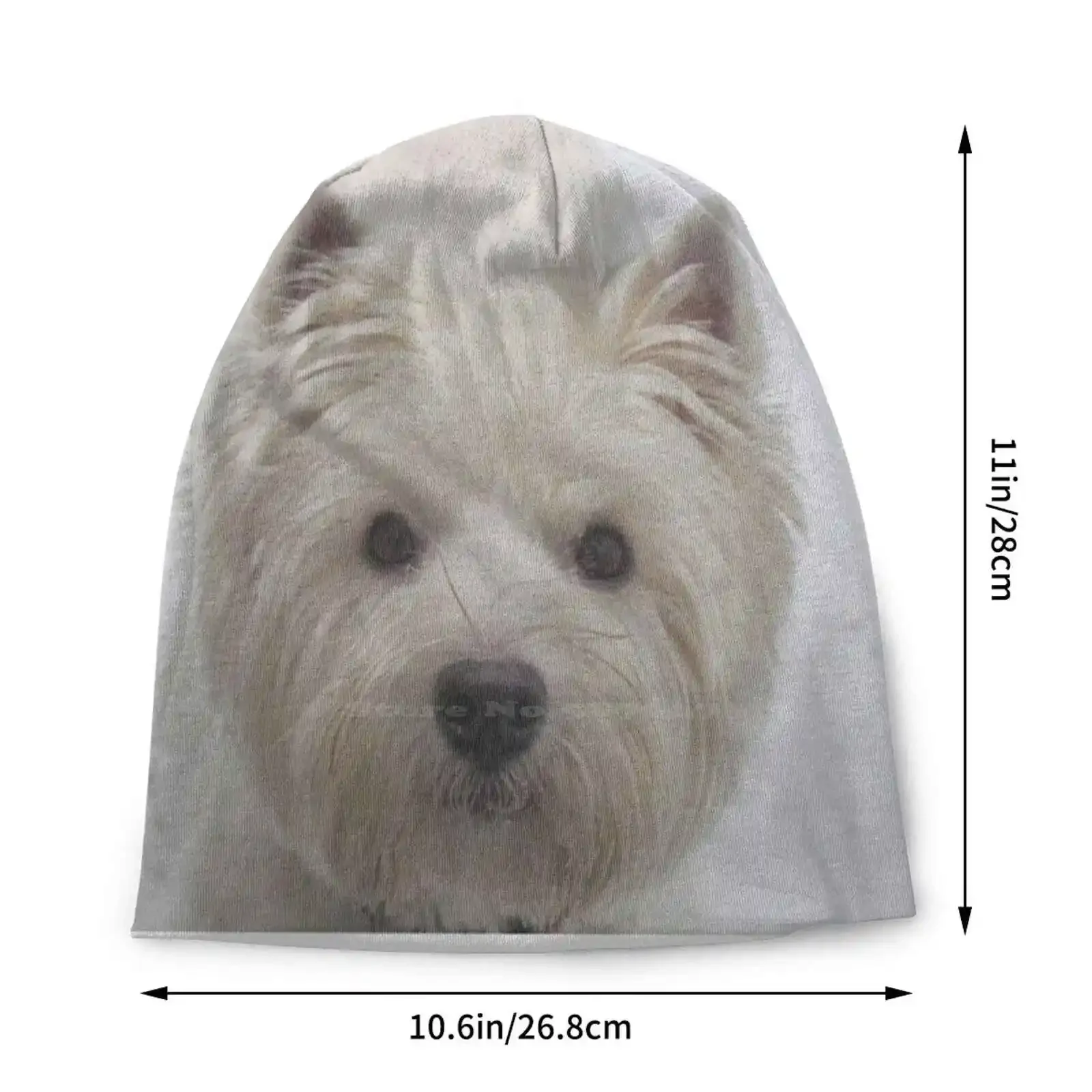 Westie-gorro de punto blanco cálido para exteriores, gorros para Perros West Highland, White Terrier, Westie, CNET, Animal para mascotas, Escocia