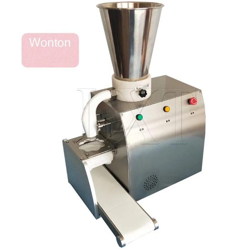 Semi-automatische machine voor het maken van gefrituurde dumplings, Japanse potstickers, wontons en empanadas.