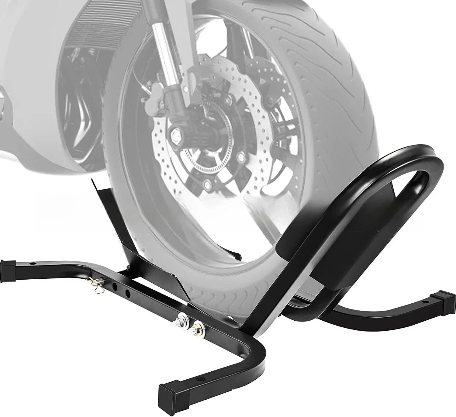 

Парковочная стойка на переднее колесо мотоцикла, качественная углеродистая сталь, универсальный монтажный кронштейн для парковки переднего колеса мотоцикла