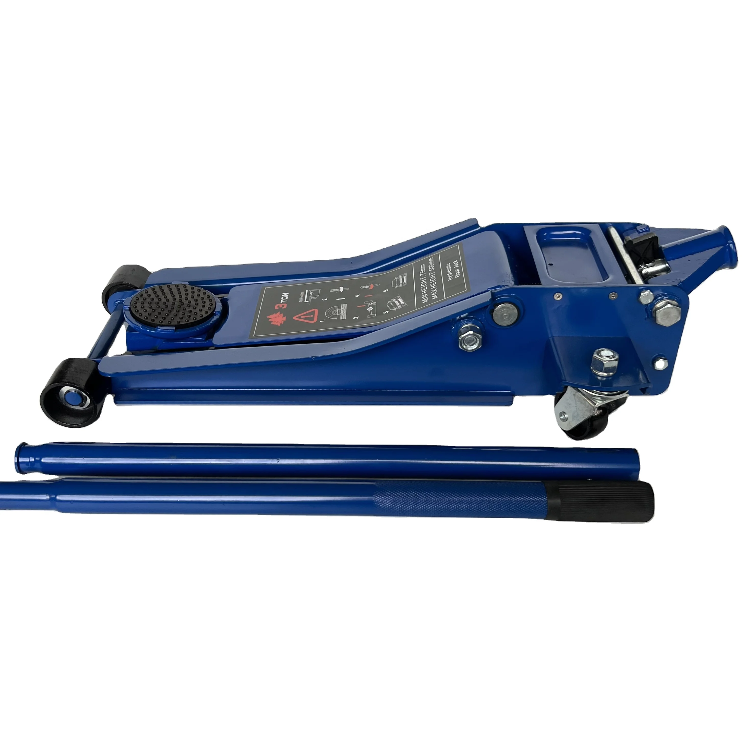 

3T Double Pump Low Profile Hydraulic Floor Jack Auto Repair Lifter