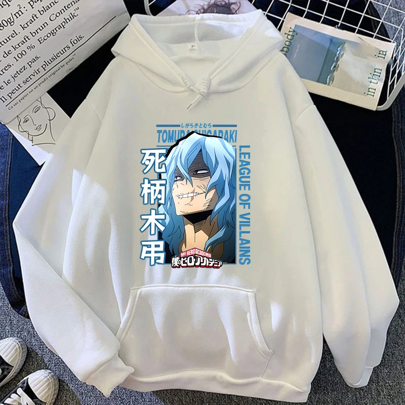 Anime Shigaraki Tomura Printed Hoodie For Women Fashion Autumn And Winter Pullover Sunisex Creative Personalized Sweatshirts