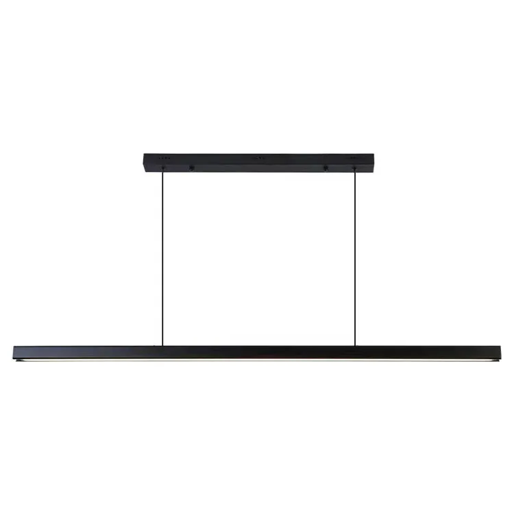 

Restaurant chandelier modern minimalist Nordic minimalist dining table bar office led strip designer lamps