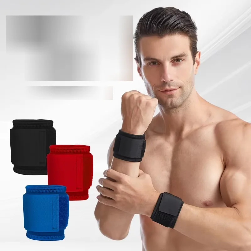 Pressure wrapping fitness wrist protector, badminton basketball elastic bandage protector for men and women
