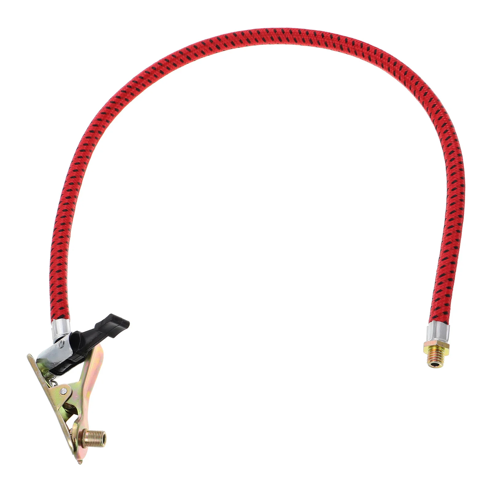 

Red Tire Inflator Hose Universal Flexible Air Compressor Adapter For Bike Motorcycle Electric Bicycle High Pressure Valve