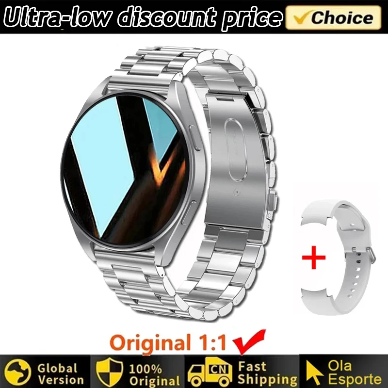 Smartwatch Dameshorloge 6 Gezondheidsbewaking Horloge Waterdicht Spraakassistent Bluetooth-oproep Smart Watch 2026 Nieuw sporthorloge