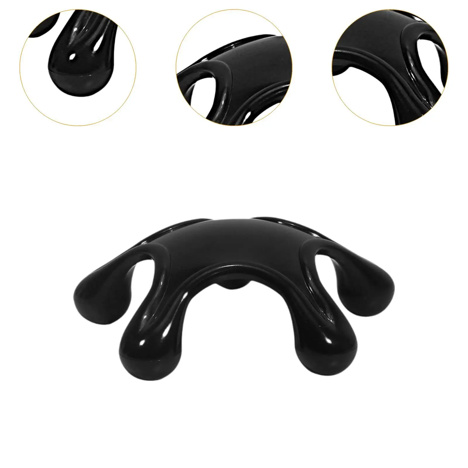 Массажер для тела триггерной точки, инструмент для расслабления мышц, инструмент для массажа глубоких тканей, ручной инструмент для трапеции, шеи, рук, ног