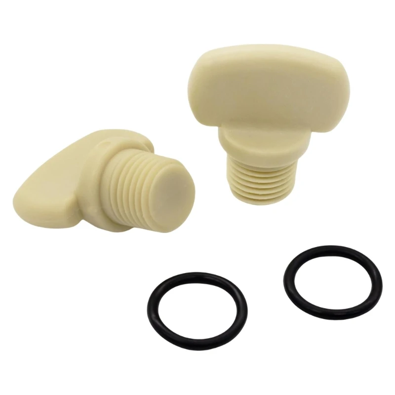 سدادات استنزاف حمام السباحة الاحترافي مع مجموعة صيانة حلقات المطاطية ملولبة