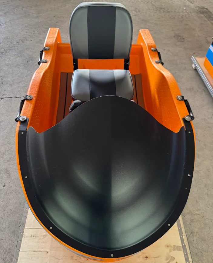 Mini Jet Water Surfing Kart Boat, 15KW High Power Component Portable Wave Rider Structure for Adults Kids Outdoor Water Recreati