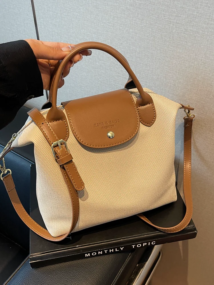 

Fashion Dumpling Handbags For Women New Versatile Shoulder Messenger Bags Vintage Small Hobos Bags Ladies Handbags and Purses