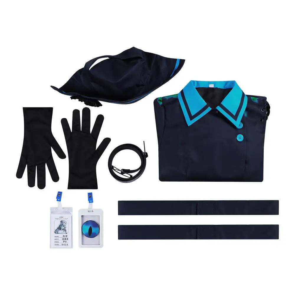 

Heather Costume Party Cosplay Performance Halloween Role-playing Egg Son Party Nurse Outfit Stage Performance Costume