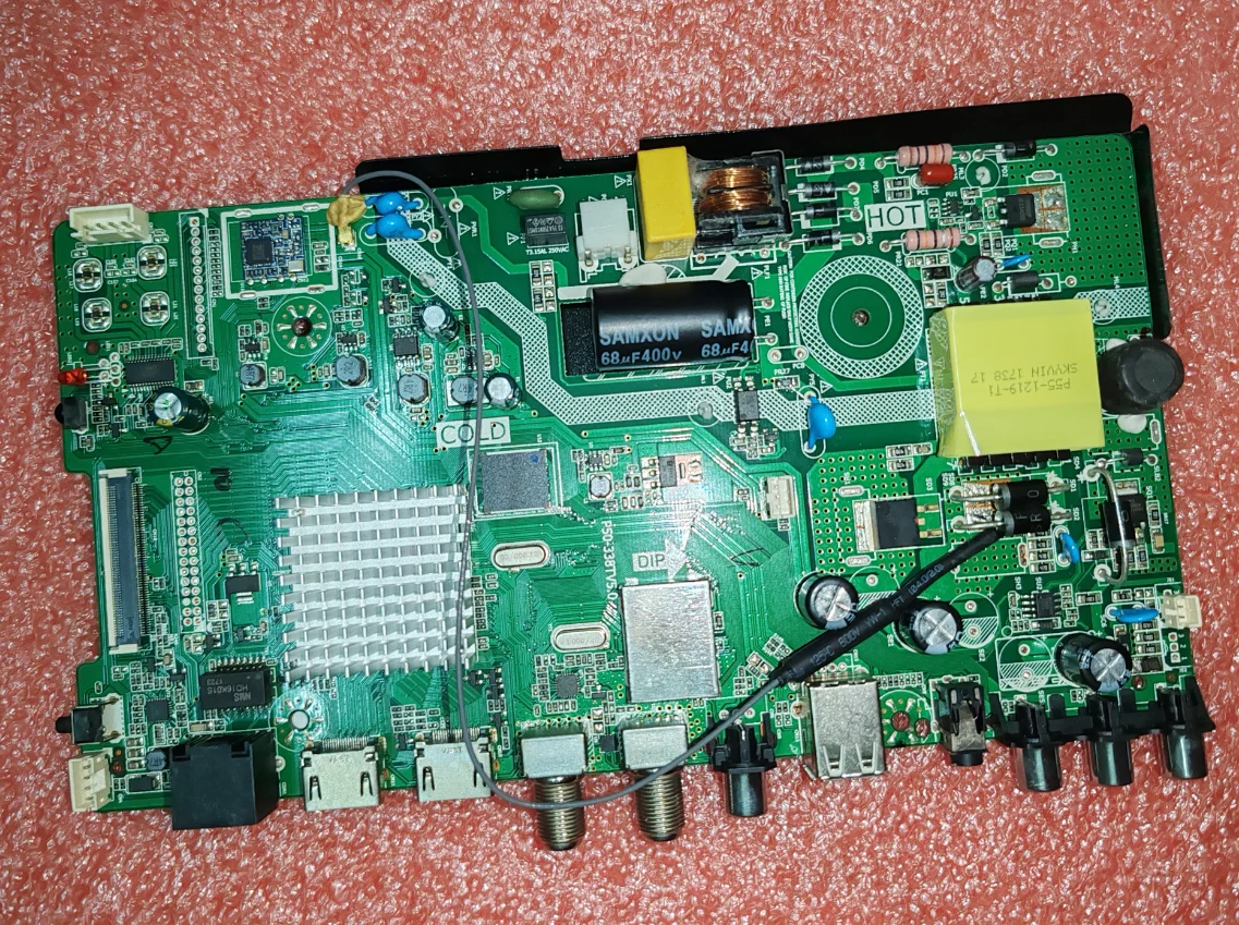 P50-338TV5.0  Three in one LED WiFi TV motherboard, physical photo, tested well  for HYLED3235INT