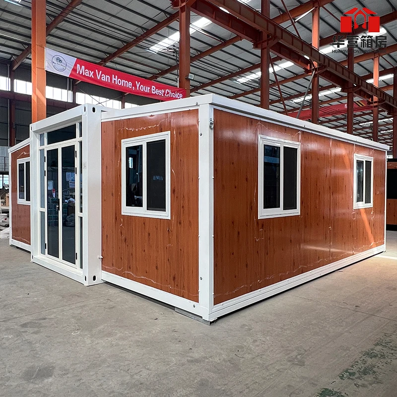 FOODLINE Foldable House customizable interior layout prefab house for roadside booth retail business kiosk