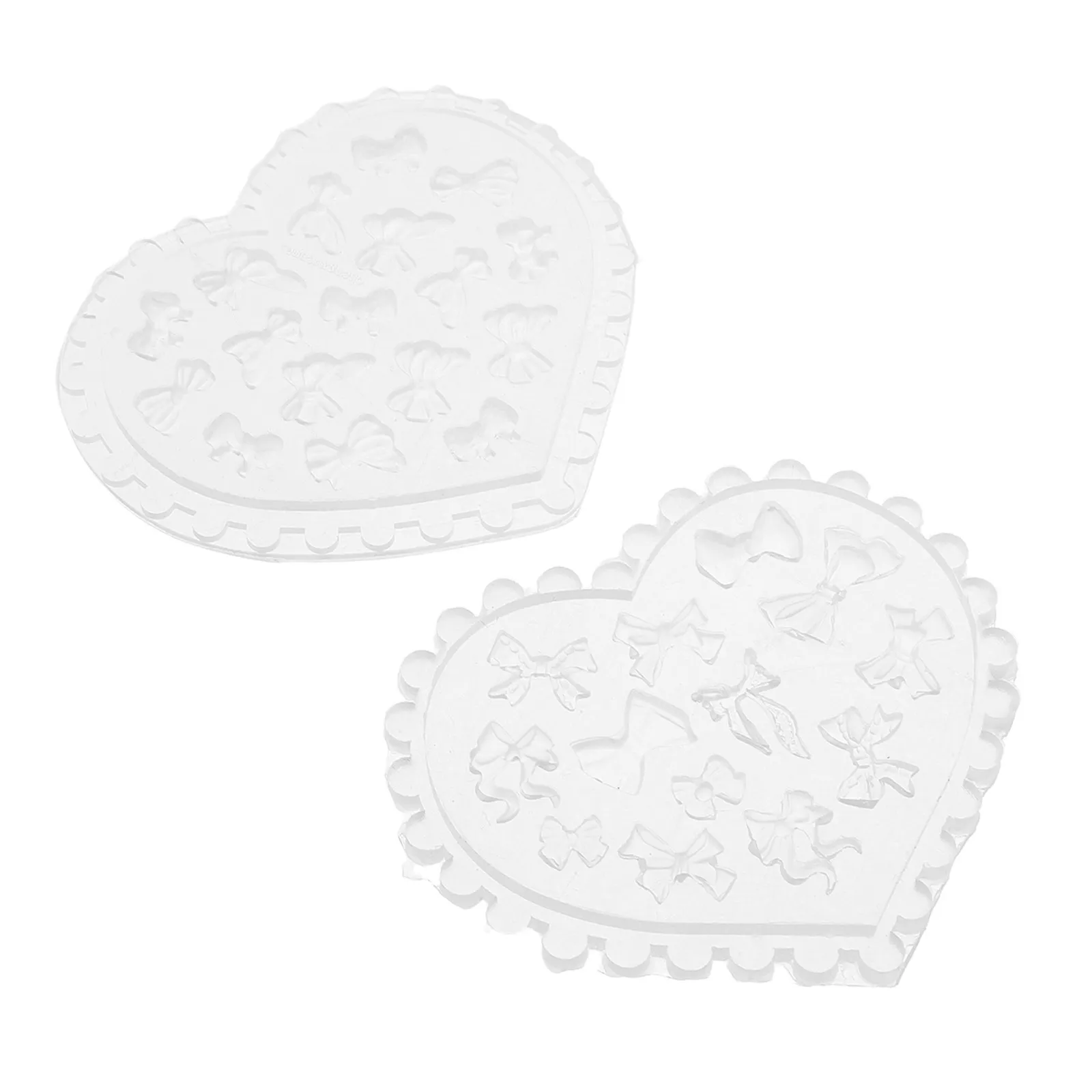 

2 шт. силиконовые формы для дизайна ногтей, 3D-формы в виде банта, маникюрные формы, принадлежности для декора из эпоксидной смолы, инструмент для акриловой скульптуры