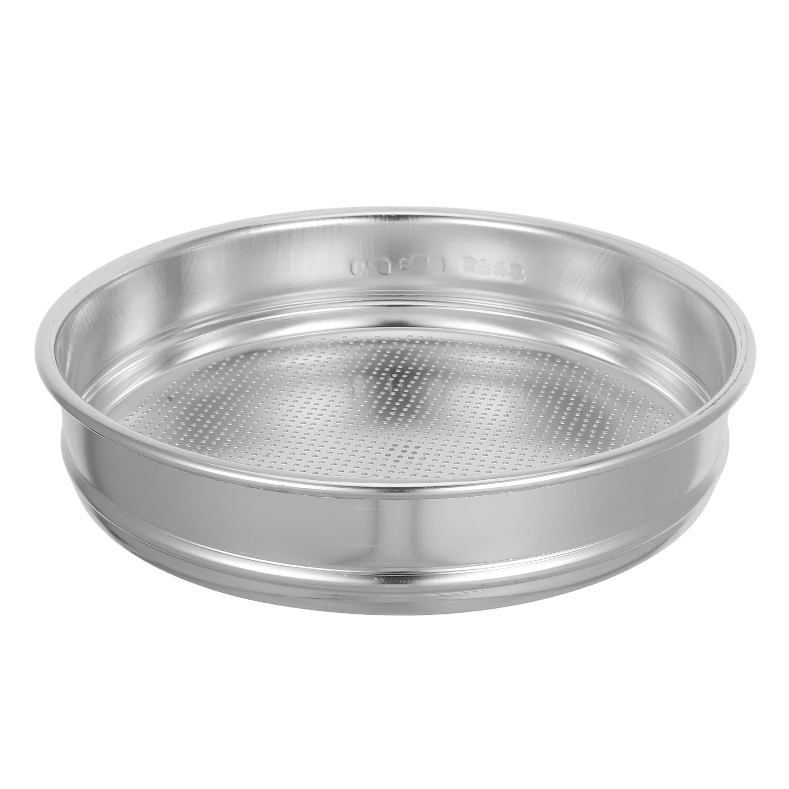 

Grain Soil Sieve Sifter Round Garden Tool Aluminum Oxide Fine Mesh Filter Gravel Sifting Pan Strainer Manual Effortless Precise
