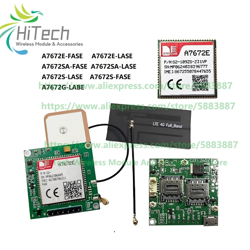 Simcom A7672X 모듈: 4G LTE Cat1 기반의 고성능 통신 모듈 추천 및 평가
