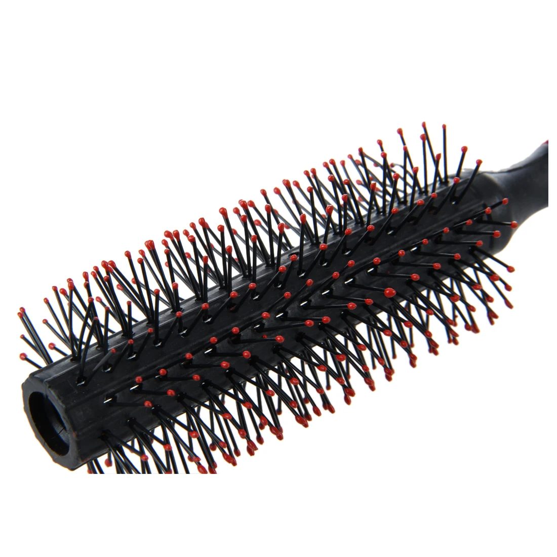 Pettine professionale per capelli ricci ondulati pettine per la cura dei capelli pettine rotondo con cuscino a spillo