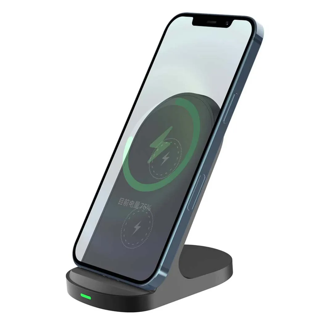 15W Fast Wireless Charger for Samsung Galaxy S24 S23 S22 S21 S10 S9 Note20 10 9 USB Charging Stand for iPhone15 14 13 12 11pro