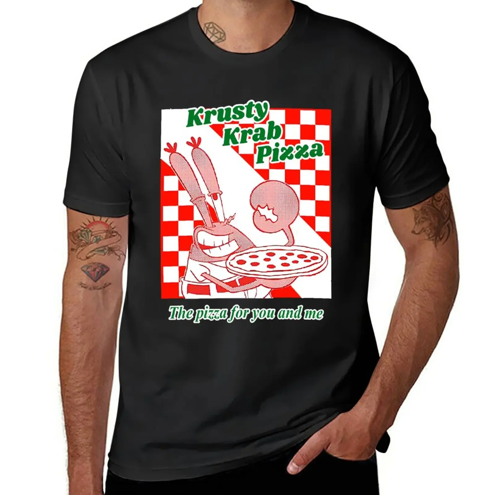 

Krusty Krab Pizza T-Shirt tees cute clothes t shirt men