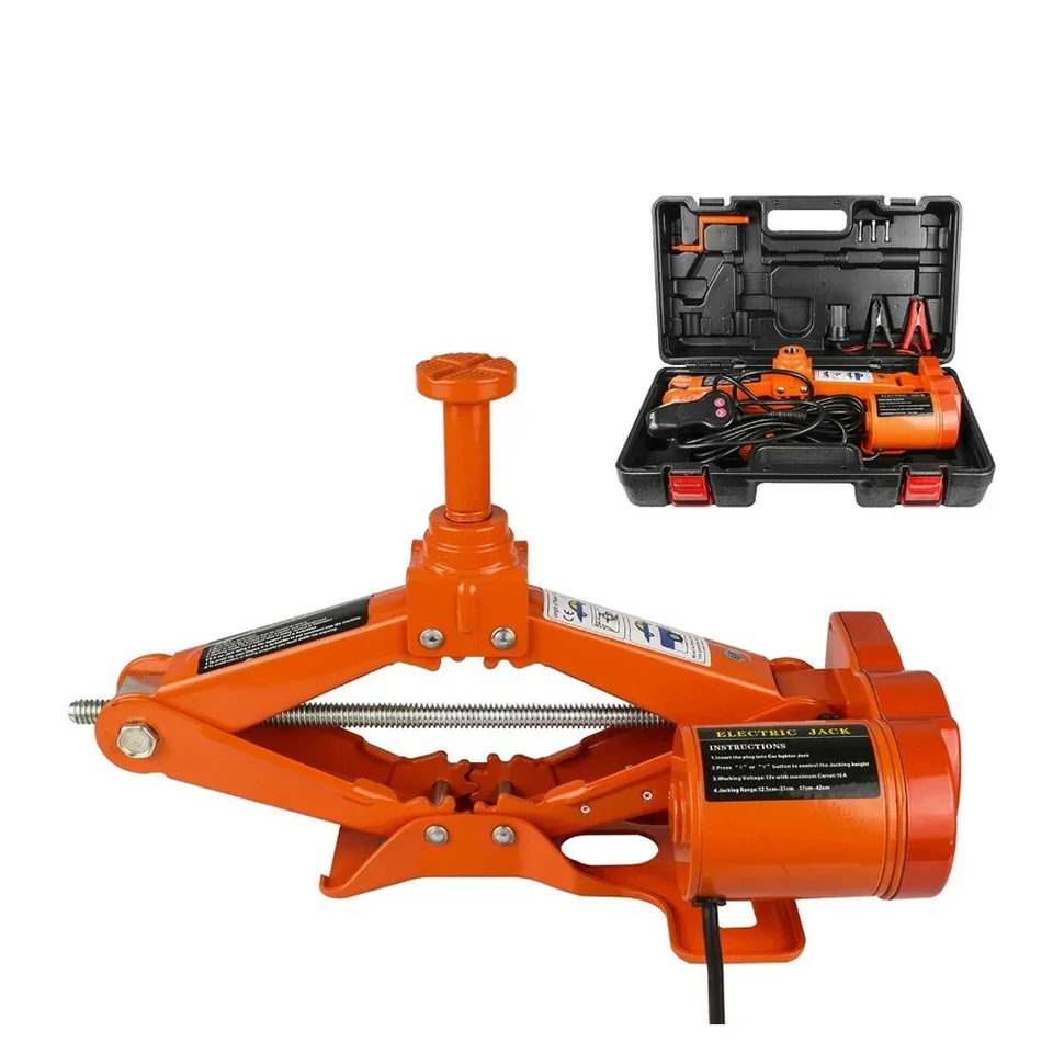 1 세트 휴대용 DC 12V 자동차 잭 3Ton 전기 잭 자동 리프트 가위 자동 세단 SUV 잭 리프팅 기계 자동차 수리 도구 썸네일 7