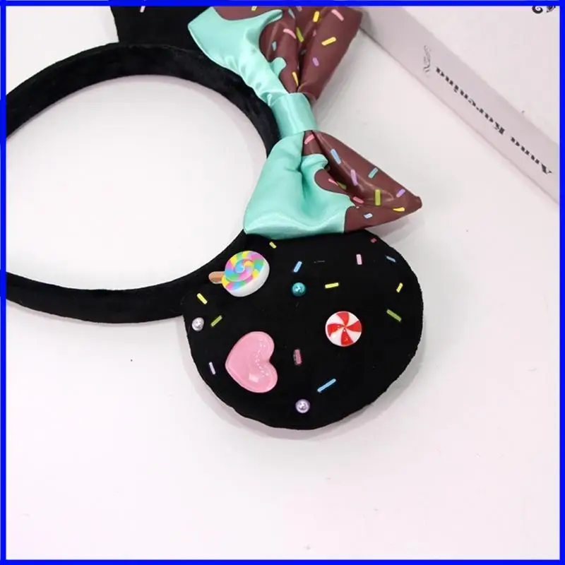 

Plush Mouse Ears Headbands For Kids Adults Cosplay Party Costume Accessory