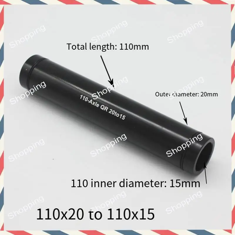 

A44M Mountain Bike Bicycle 20Mm Thru-Axle Conversion To 15Mm Thru-Axle Aluminum Alloy Bicycle Front Fork Thru