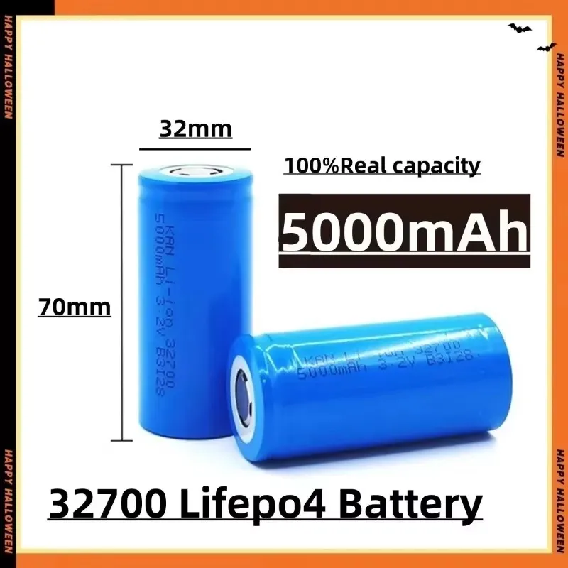 2025 Original 32700 5000mAh 3.2V Lifepo4 Rechargeable Battery, Professional Lithium Iron Phosphate Power Battery 5ah
