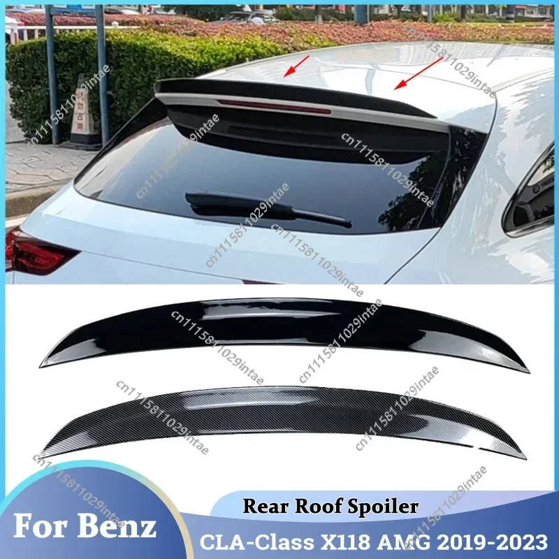 For Benz CLA-Class X118 CLA180 200 220 250 CLA45 AMG 2019 2020 2021 2022 2023 Rear Trunk Wing Spoiler Tail Wing Car Accessories