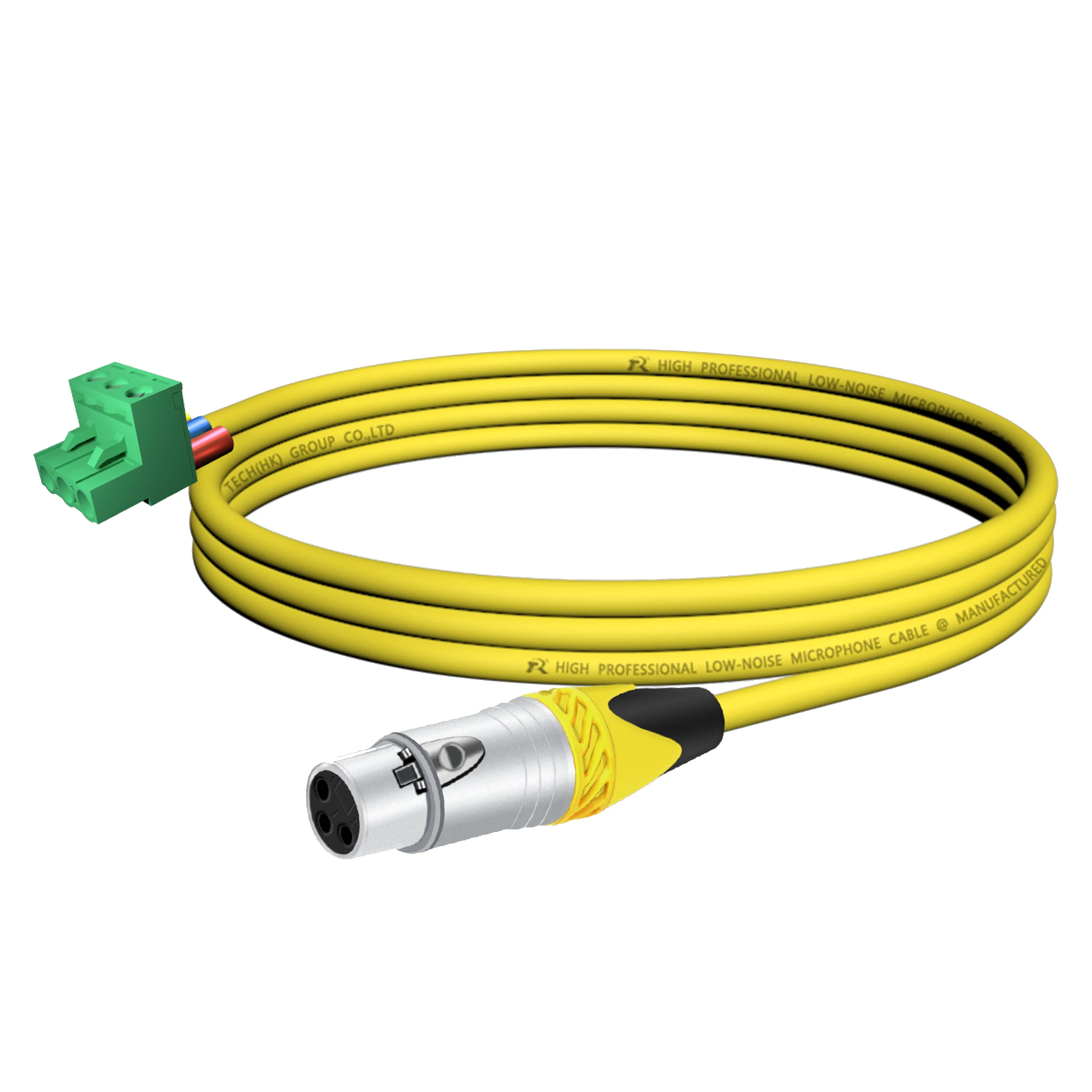 5,08mm 3-Pin Phoenix Terminal zu Direktanschluss 3P XLR-Stecker, Geräuscharmes Abgeschirmtes Mikrofonkabel für Stabile Audiosignalübertragung – Detail 21