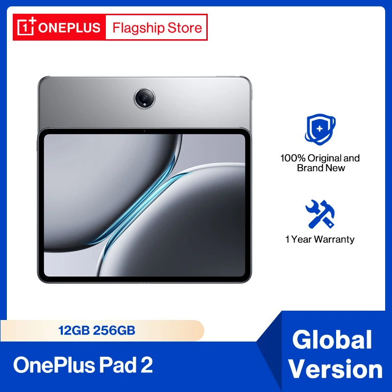 

Планшет OnePlus Pad 2, глобальная версия, 12 ГБ, 256 ГБ, набор микросхем Snapdragon 8 Gen 3, дисплей 3K, 12 дюймов, аккумулятор 9510 мАч