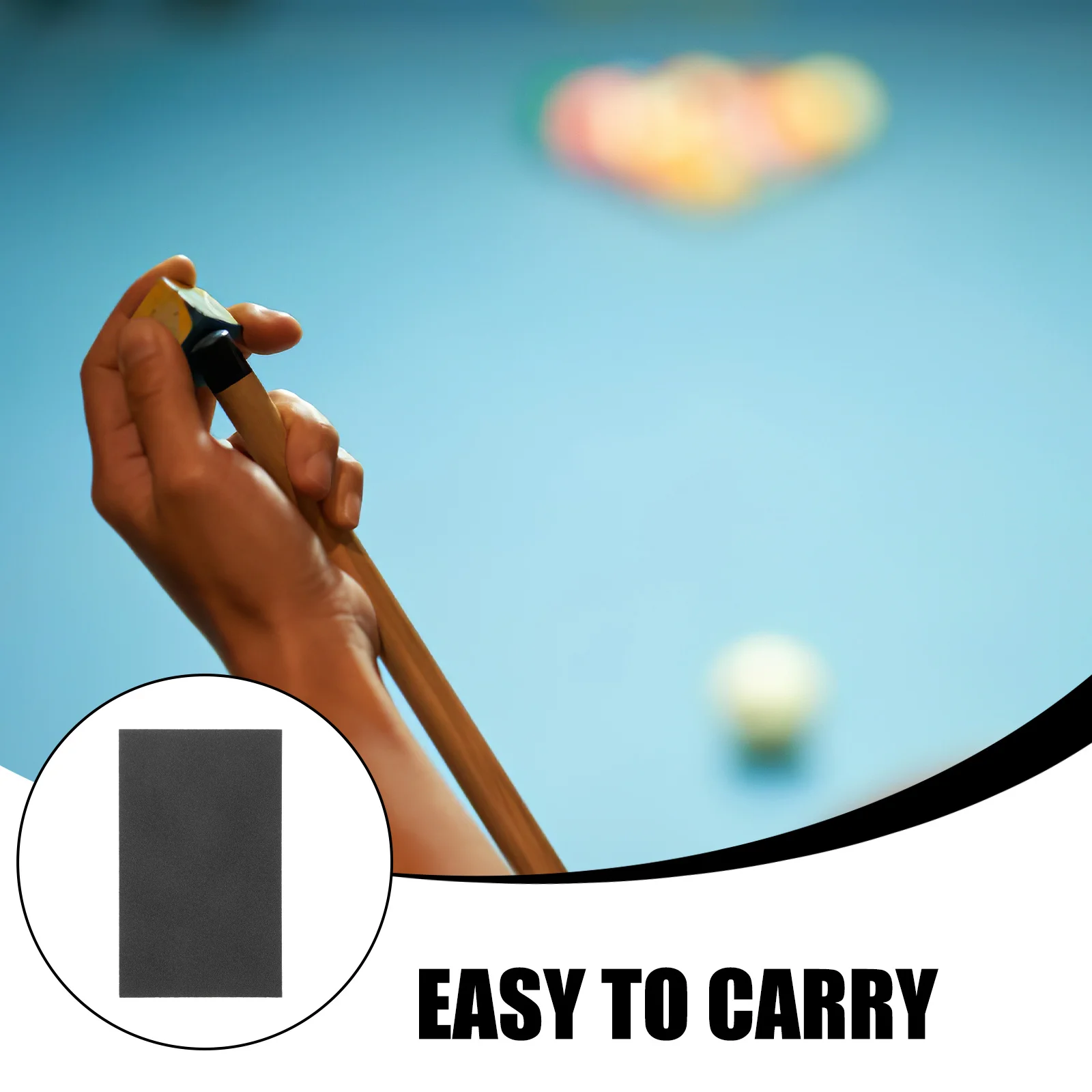 

100pcs For Polishing Tool For Pool Rods Cue Polishing Pool Tip Shaper Wear Resistant Shaft Cleaning Sheet Billiard Supply Tool