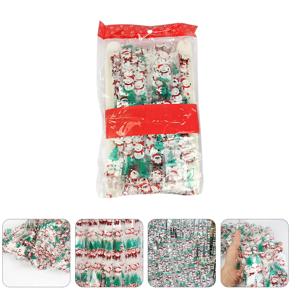 

Raindrop Tassel Curtain Door Window Partition Decorative Blind Home Party Christmas Decoration Backdrop Snowman Props