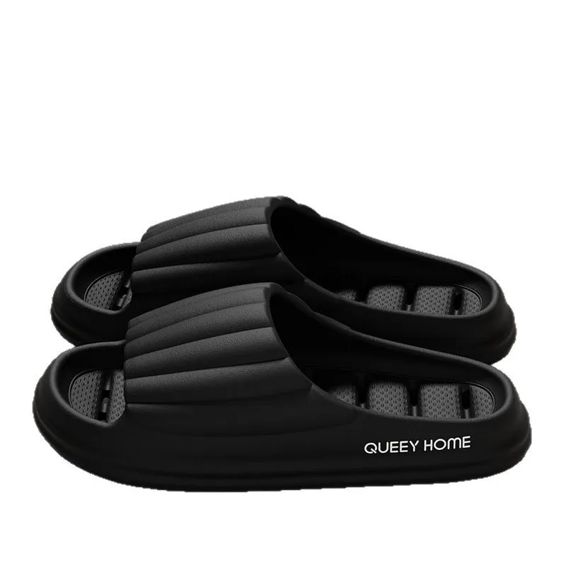 Leaky Quick-drying Slippers For Men Indoor Home Bathroom Anti-slip EVA Non-smelly Slippers