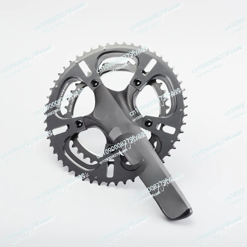

LIGHT Dental Pad Road Bike Integrated Carbon Fiber Crank 50-34T Dental Pad Road Dental Pad
