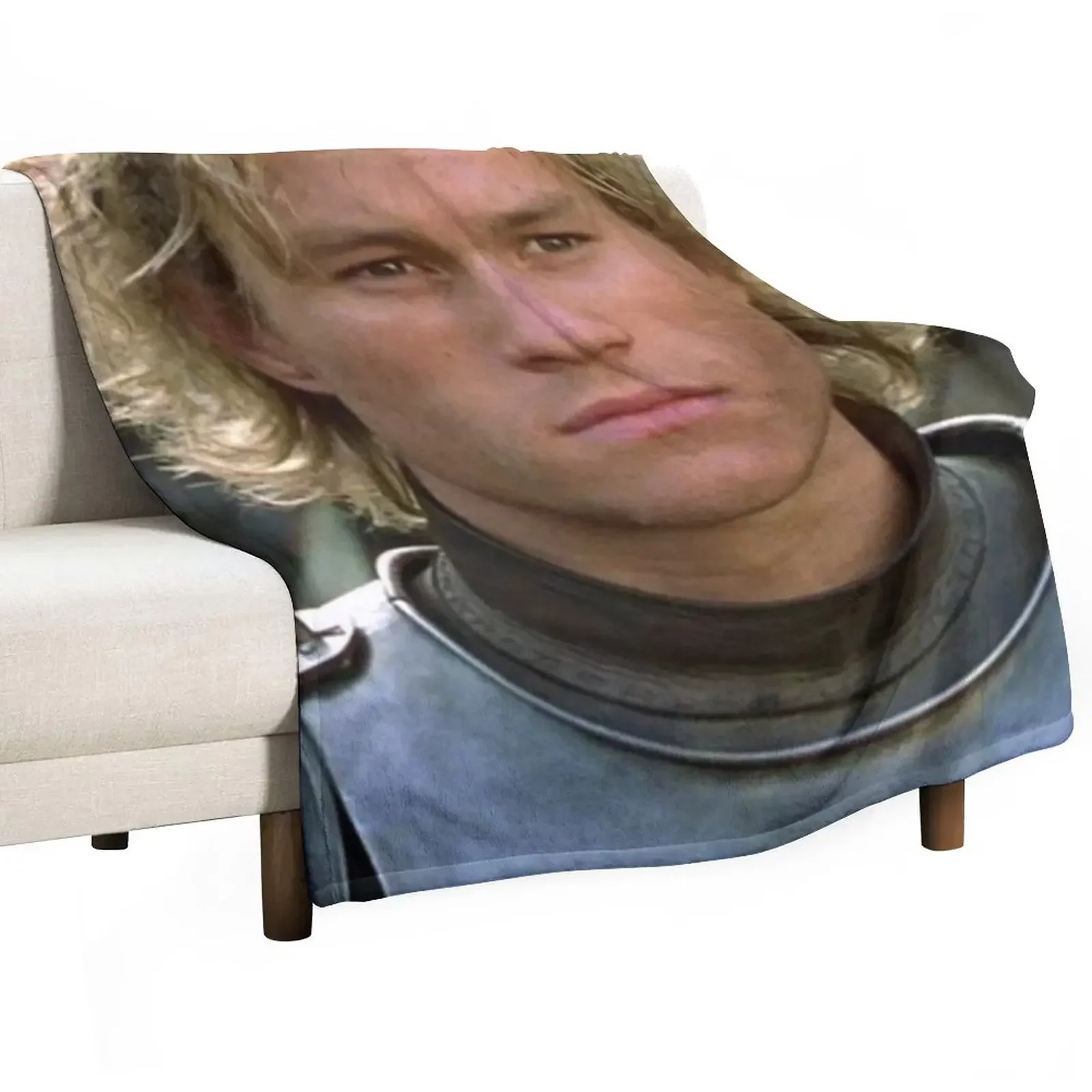 

Heath Ledger Throw Blanket Picnic Moving Custom Blankets