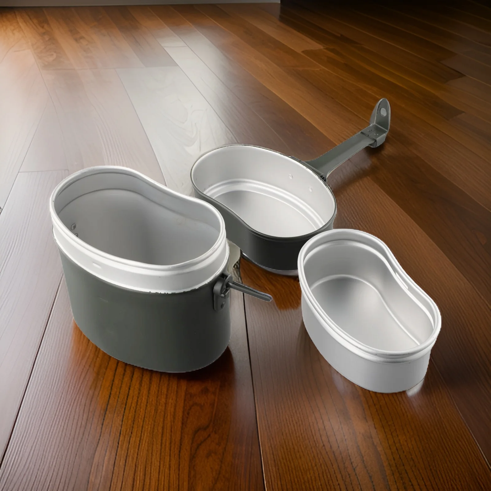 Green Aluminum Camping Mess Ki - Camping Cooking Mess Kit recension och pris